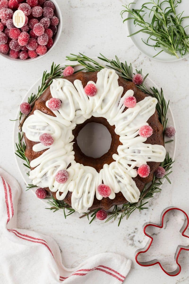 Gingerbread Bundt Cake
