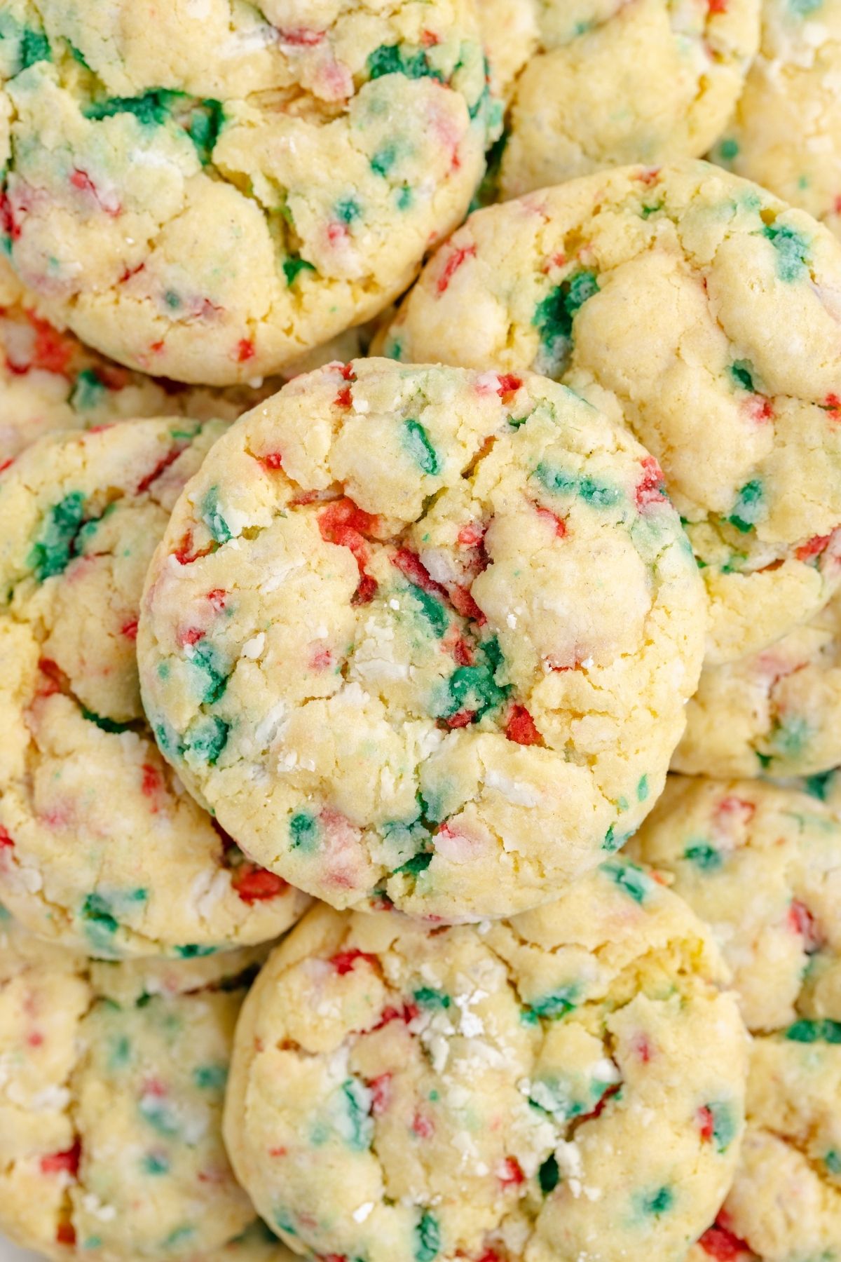 Christmas Gooey Butter Cookies