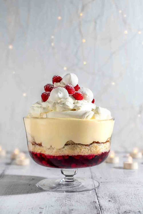 Festive Sherry Trifle Recipe