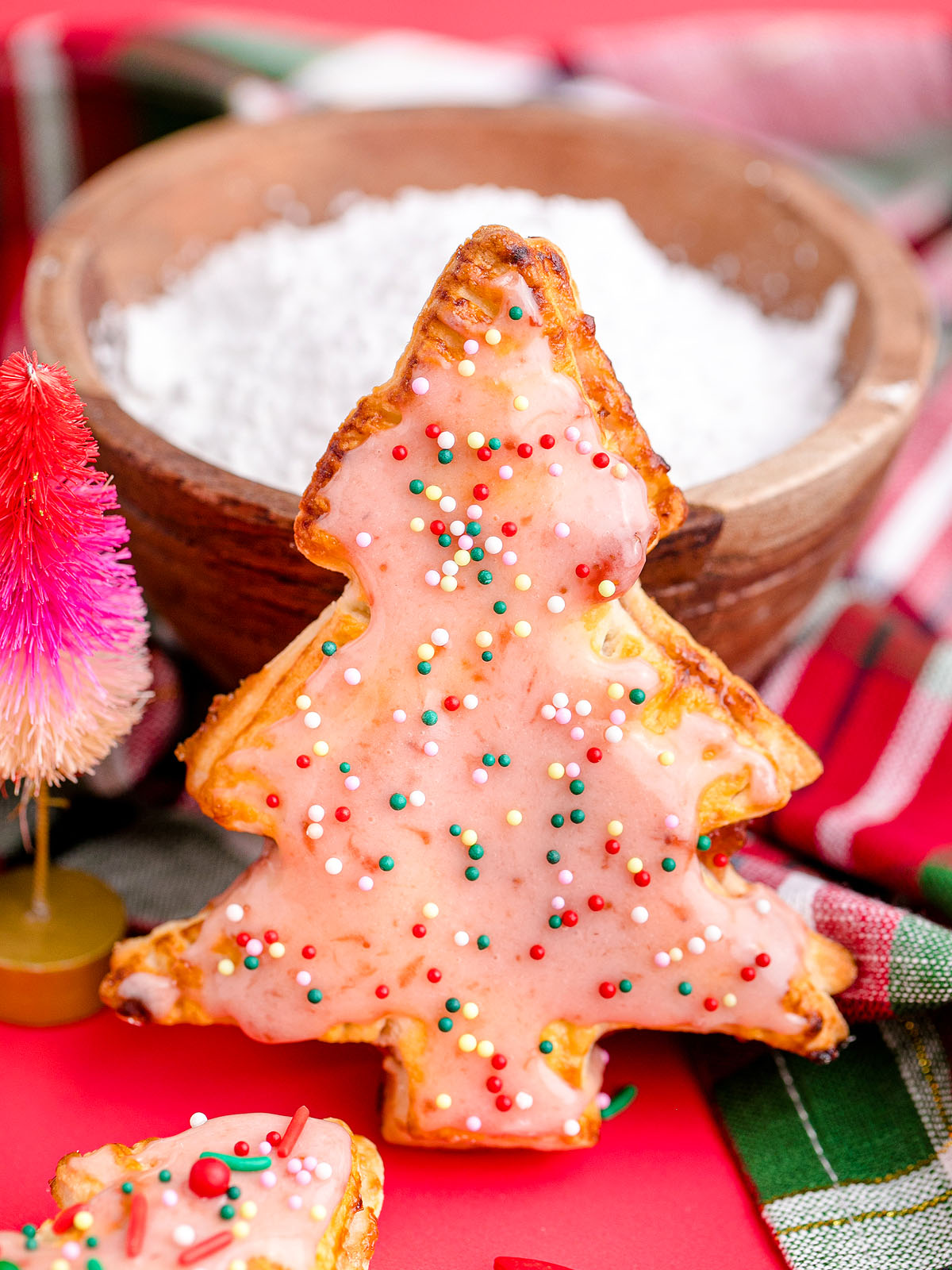 Homemade Christmas Tree Pop Tarts