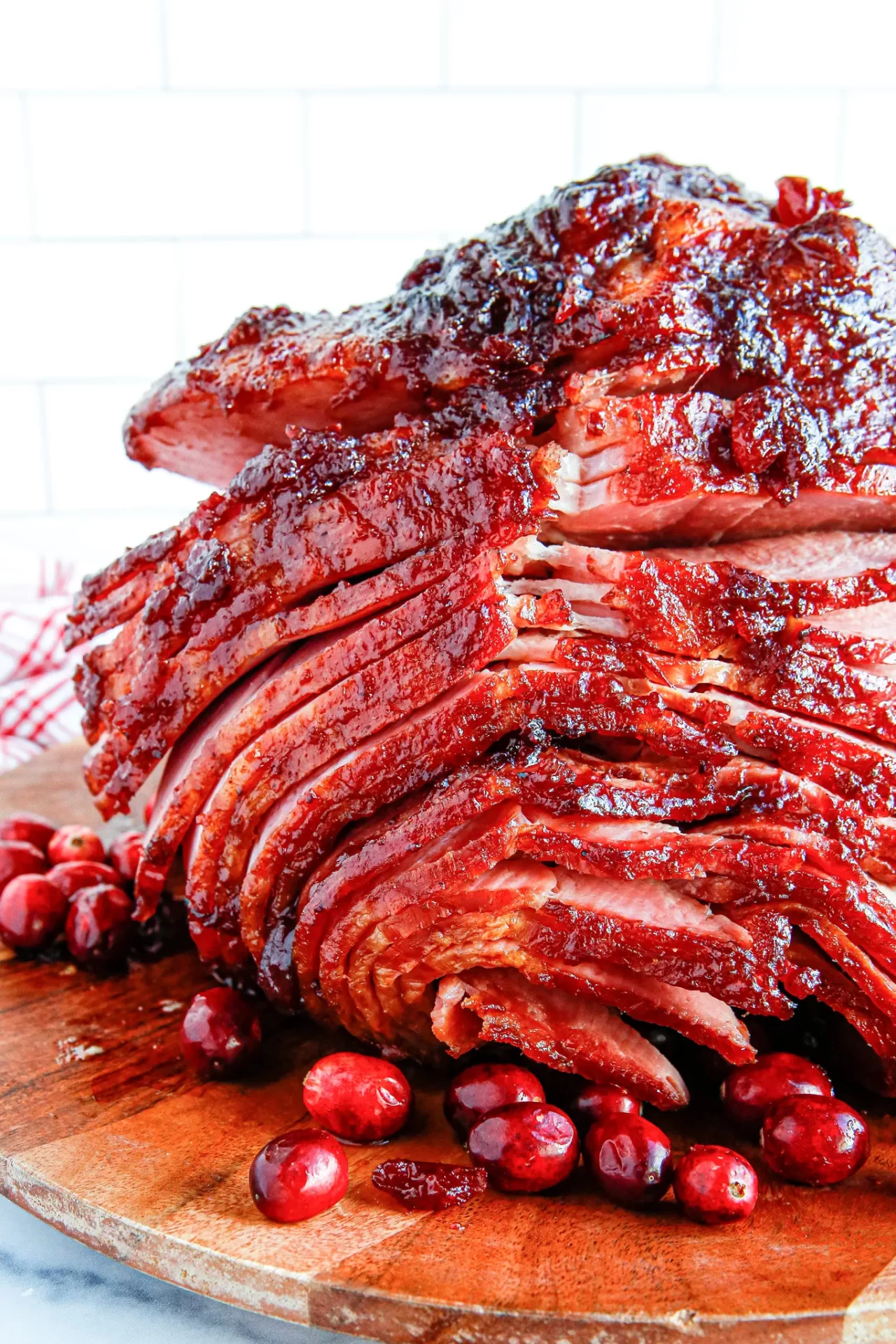 Cranberry Glazed Ham