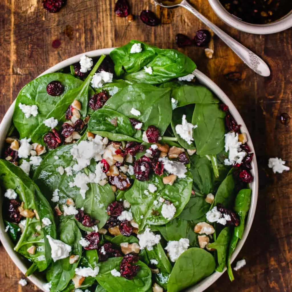 Cranberry Goat Cheese Salad