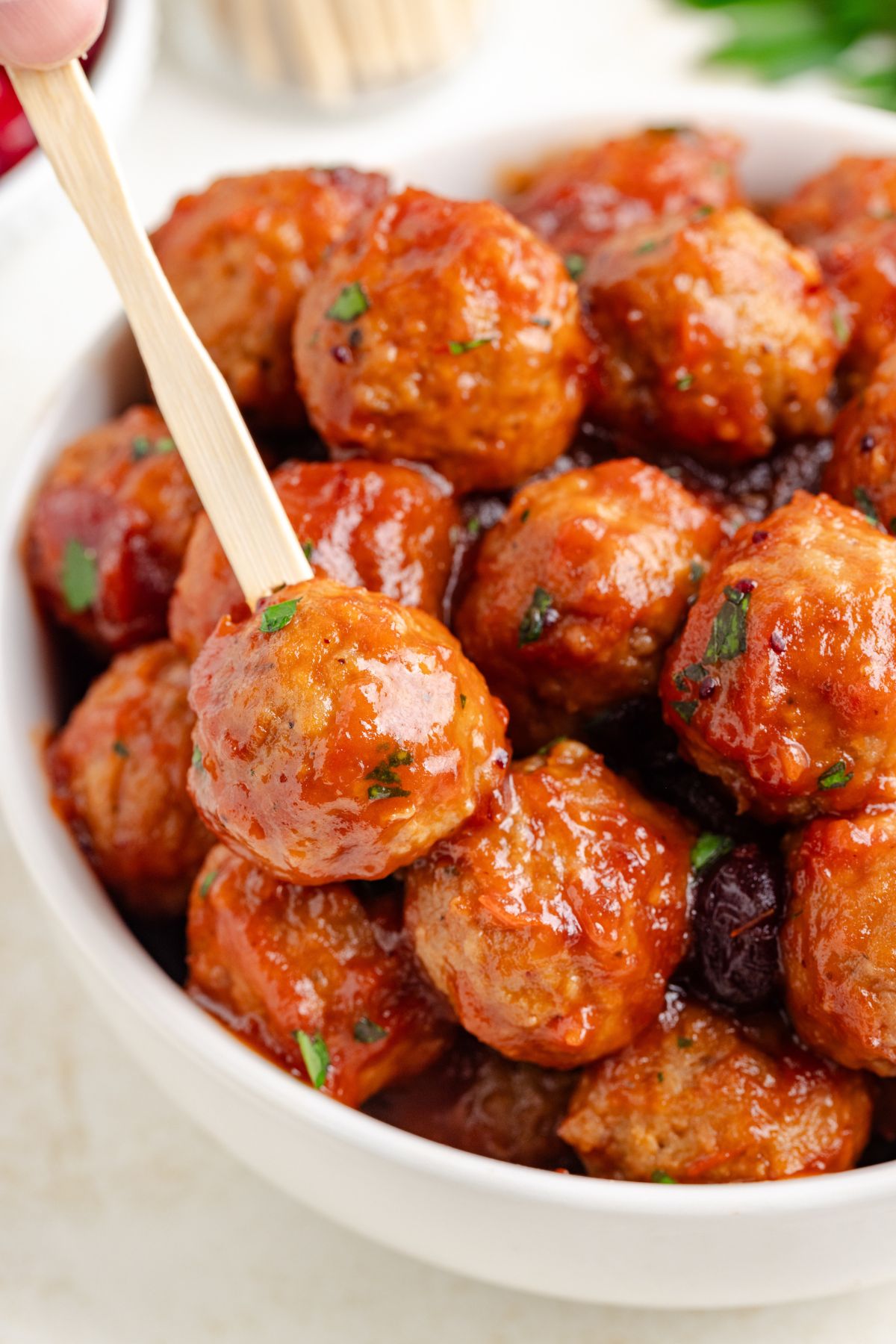 3-Ingredient Cranberry Meatballs