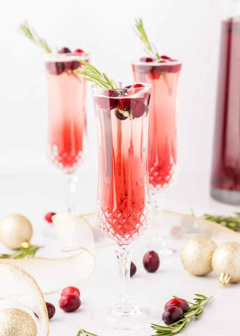 Cranberry Mimosa