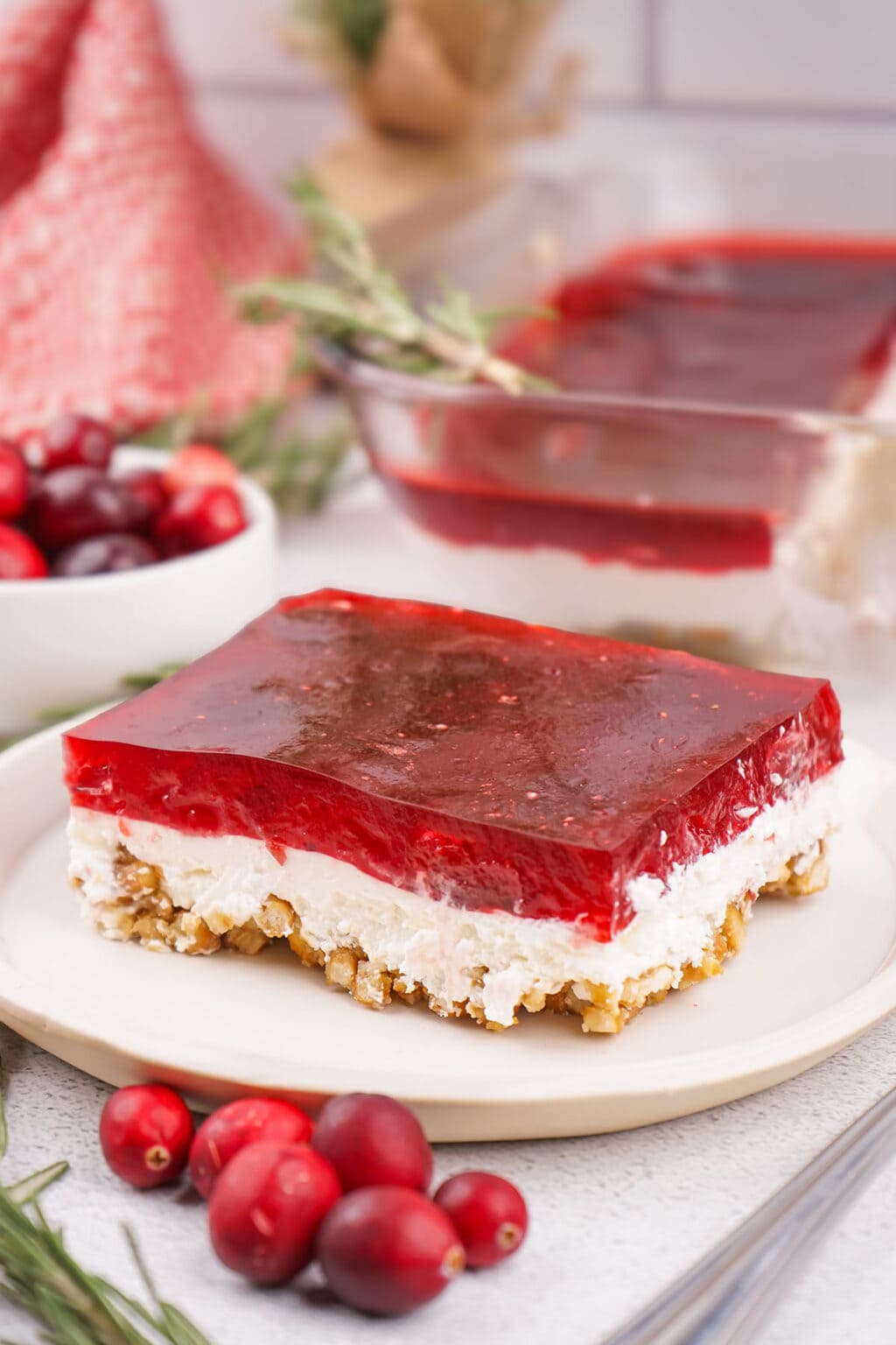 Cranberry Pretzel Salad