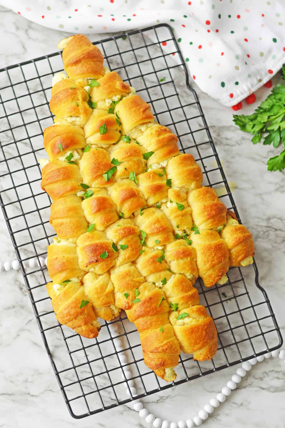 Crescent Roll Christmas Tree