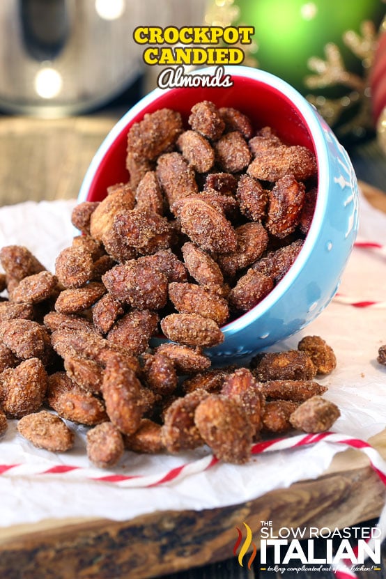 Crockpot Cinnamon Roasted Almonds