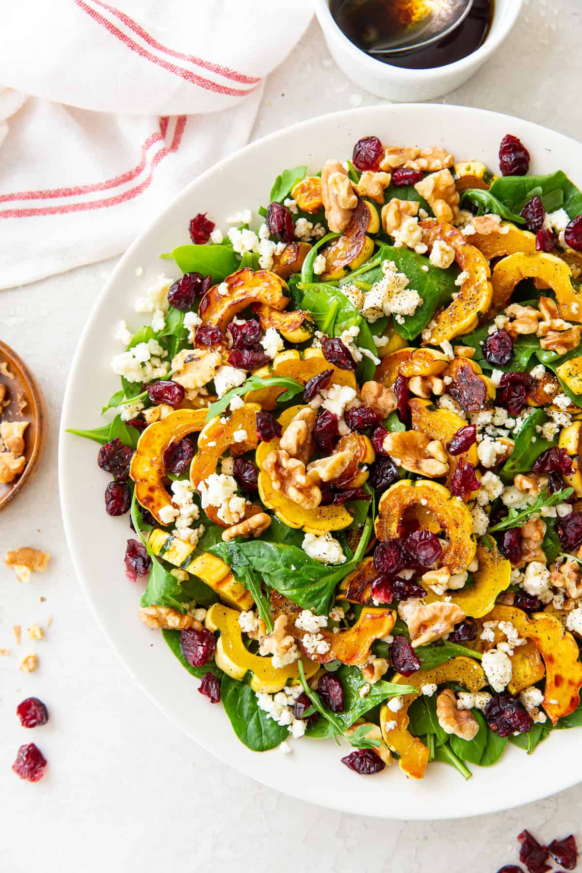 Roasted Delicata Squash Salad