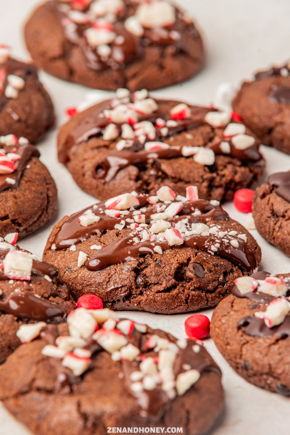 Peppermint Mocha Cookies