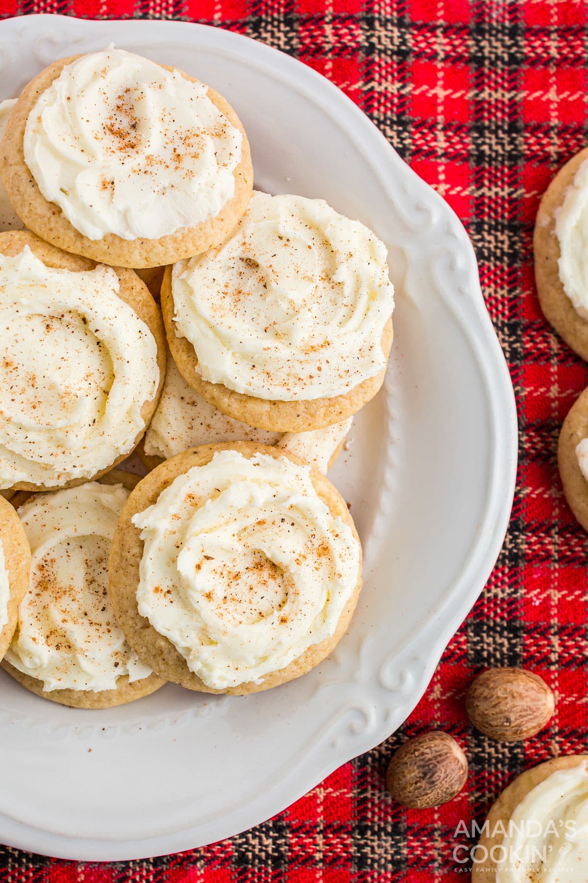 Eggnog Cookies