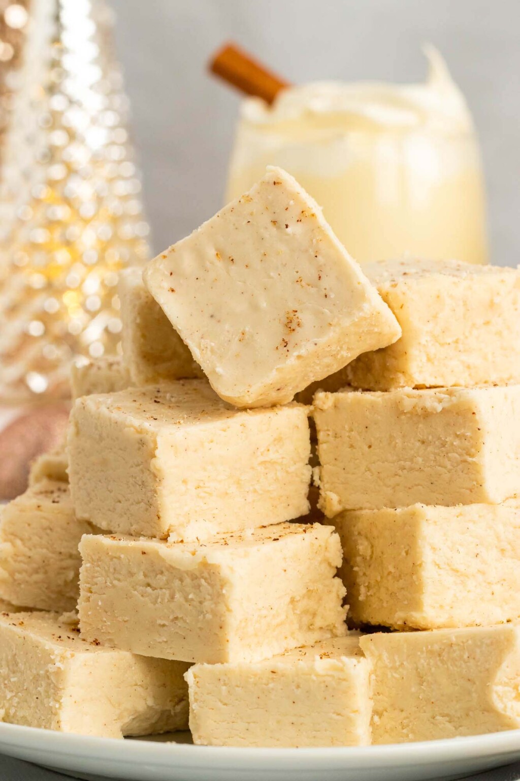 Eggnog Fudge