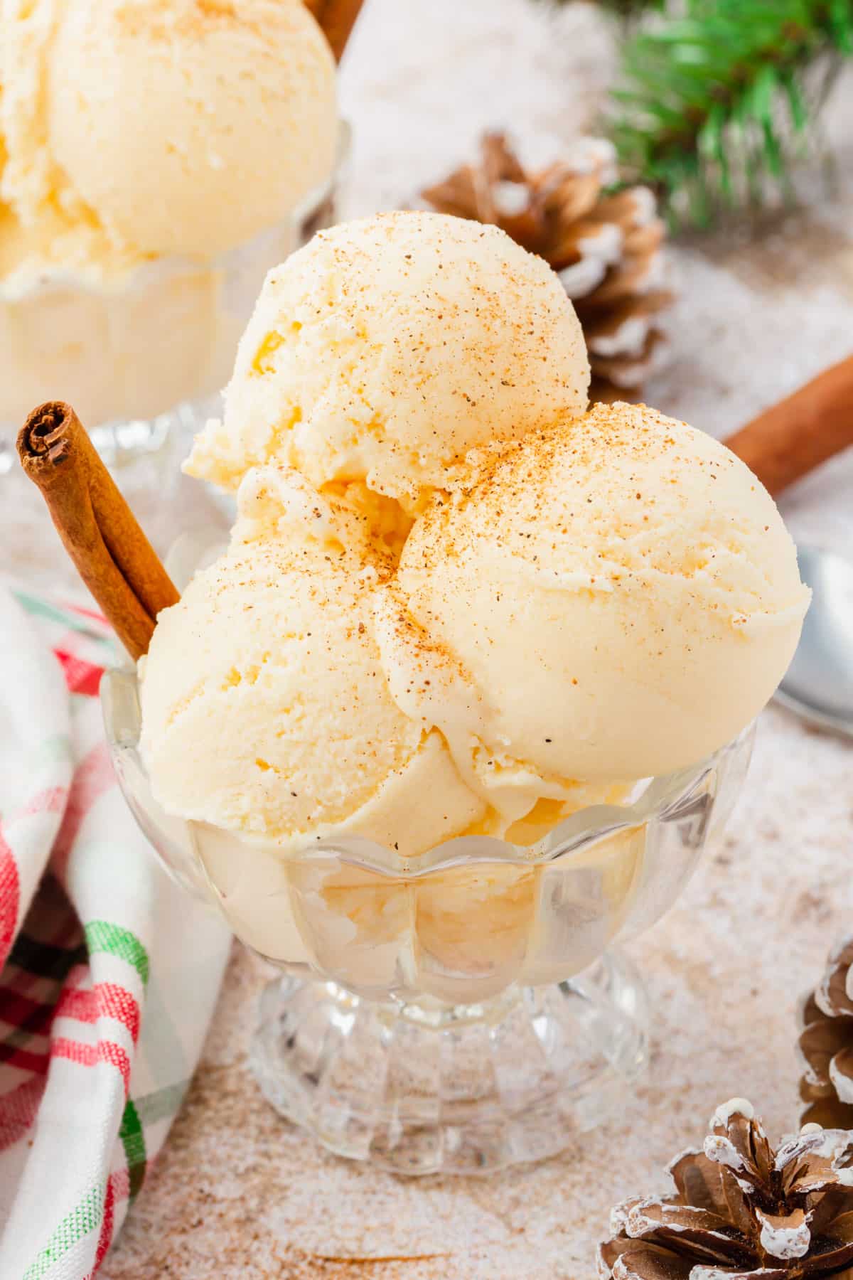Eggnog Ice Cream
