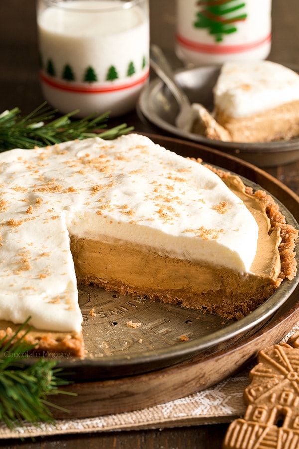 No-Bake Gingerbread Pie
