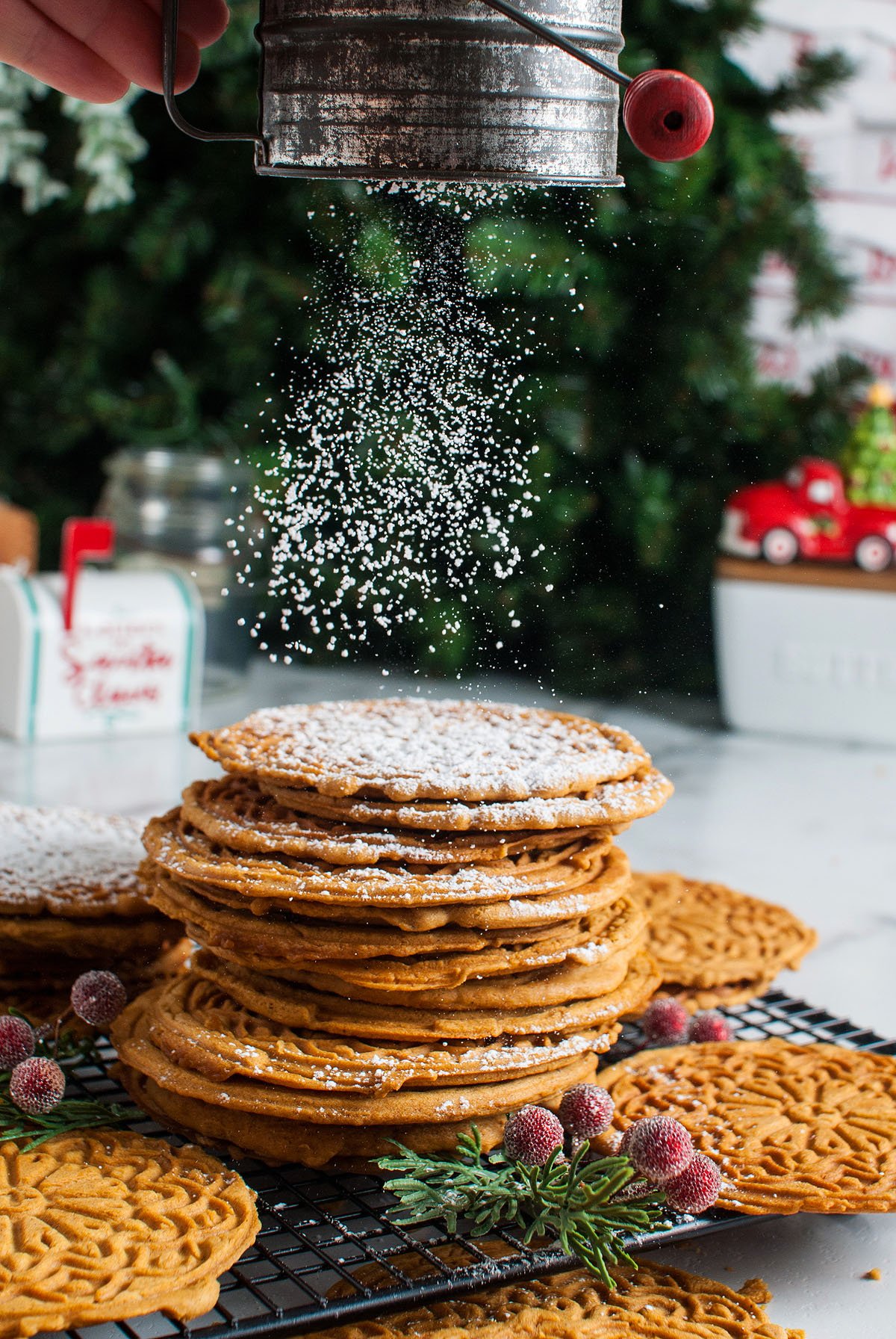 Italian Gingerbread Pizzelle Recipe