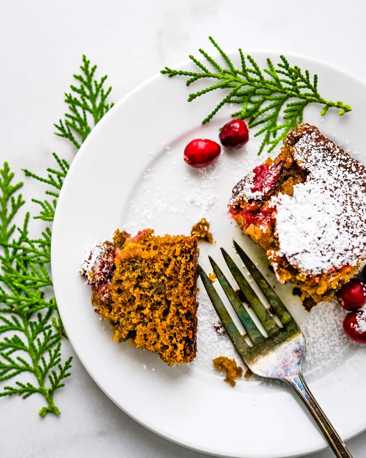 One Bowl Homemade Gingerbread Snacking Cake