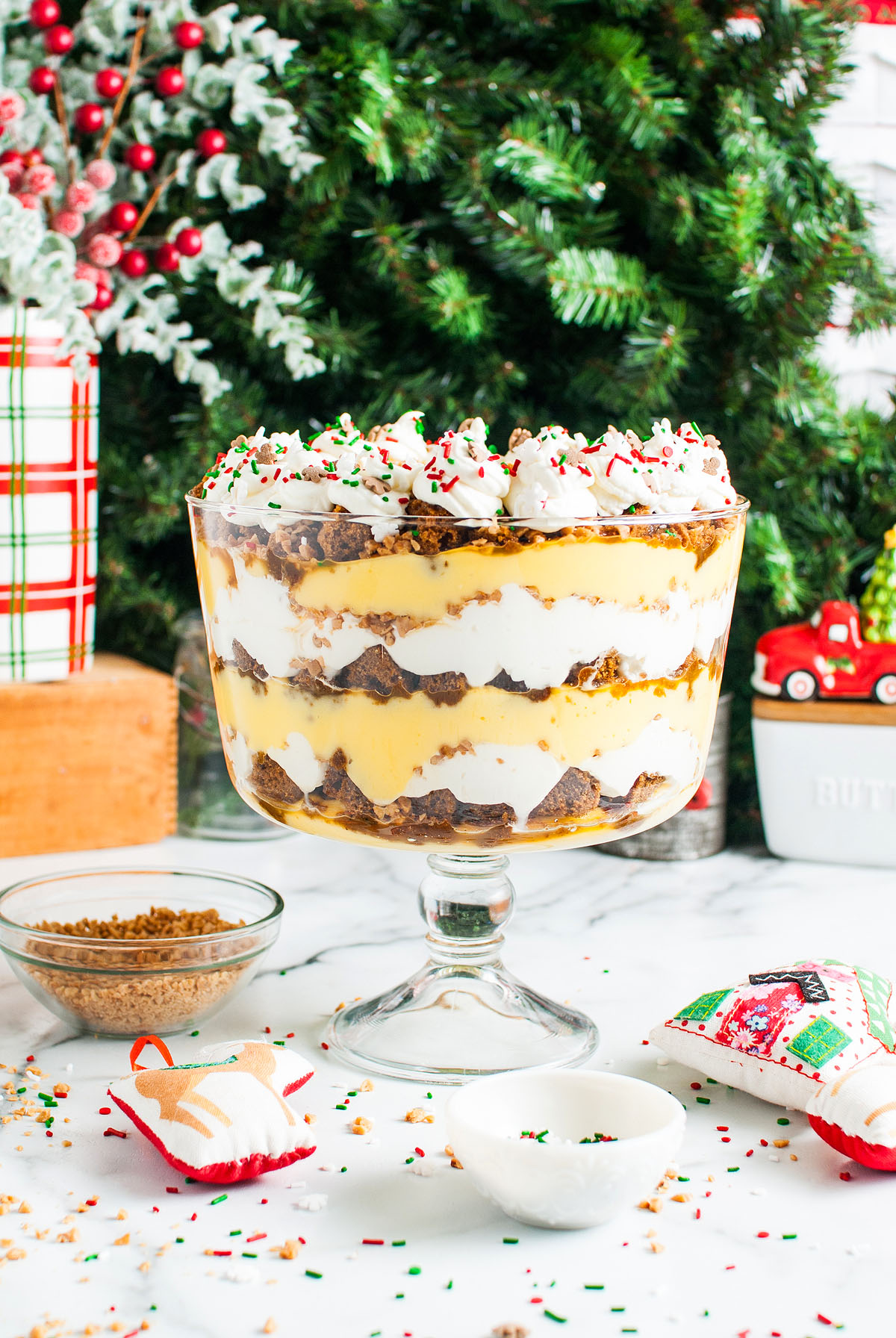 Gingerbread Trifle Christmas Dessert