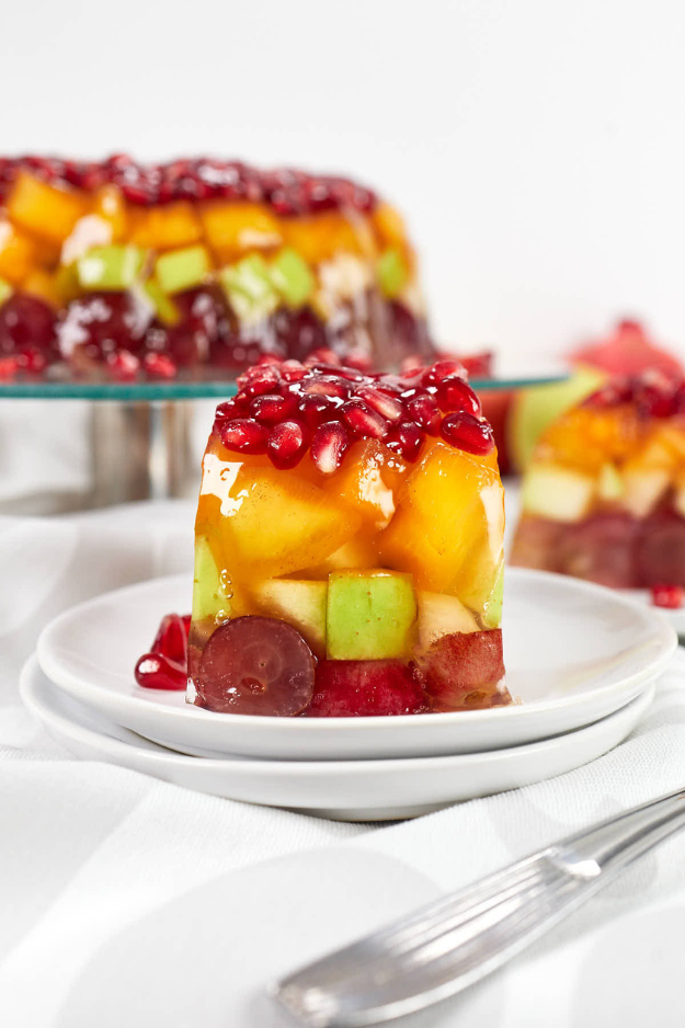 Jello fruit cake