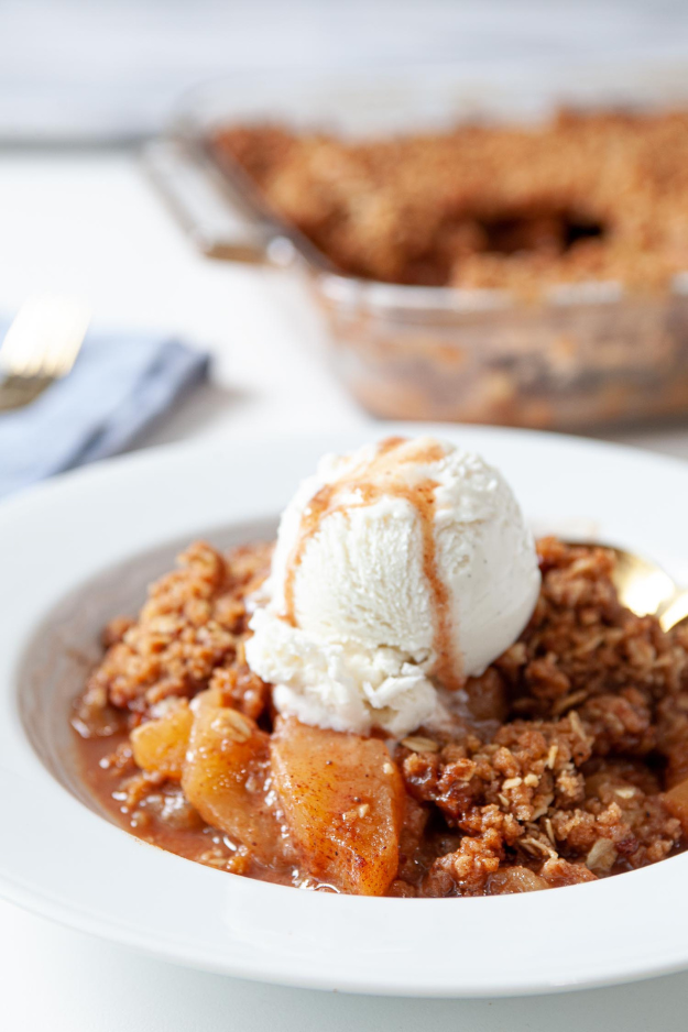 Gluten-free apple crisp