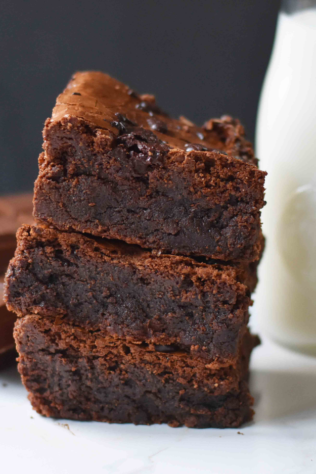 Gluten-free chocolate fudge brownies