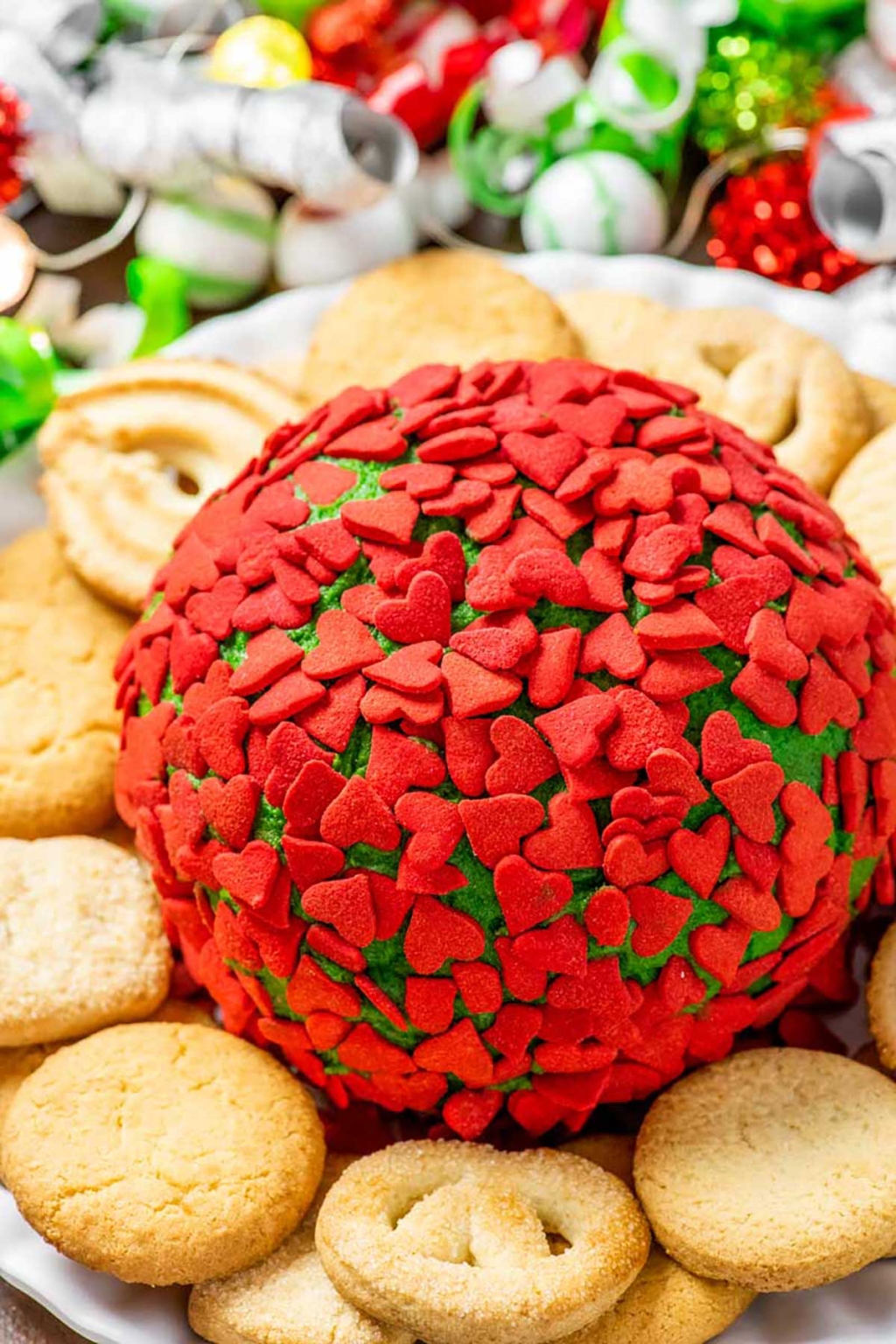 Grinch Cheese Ball