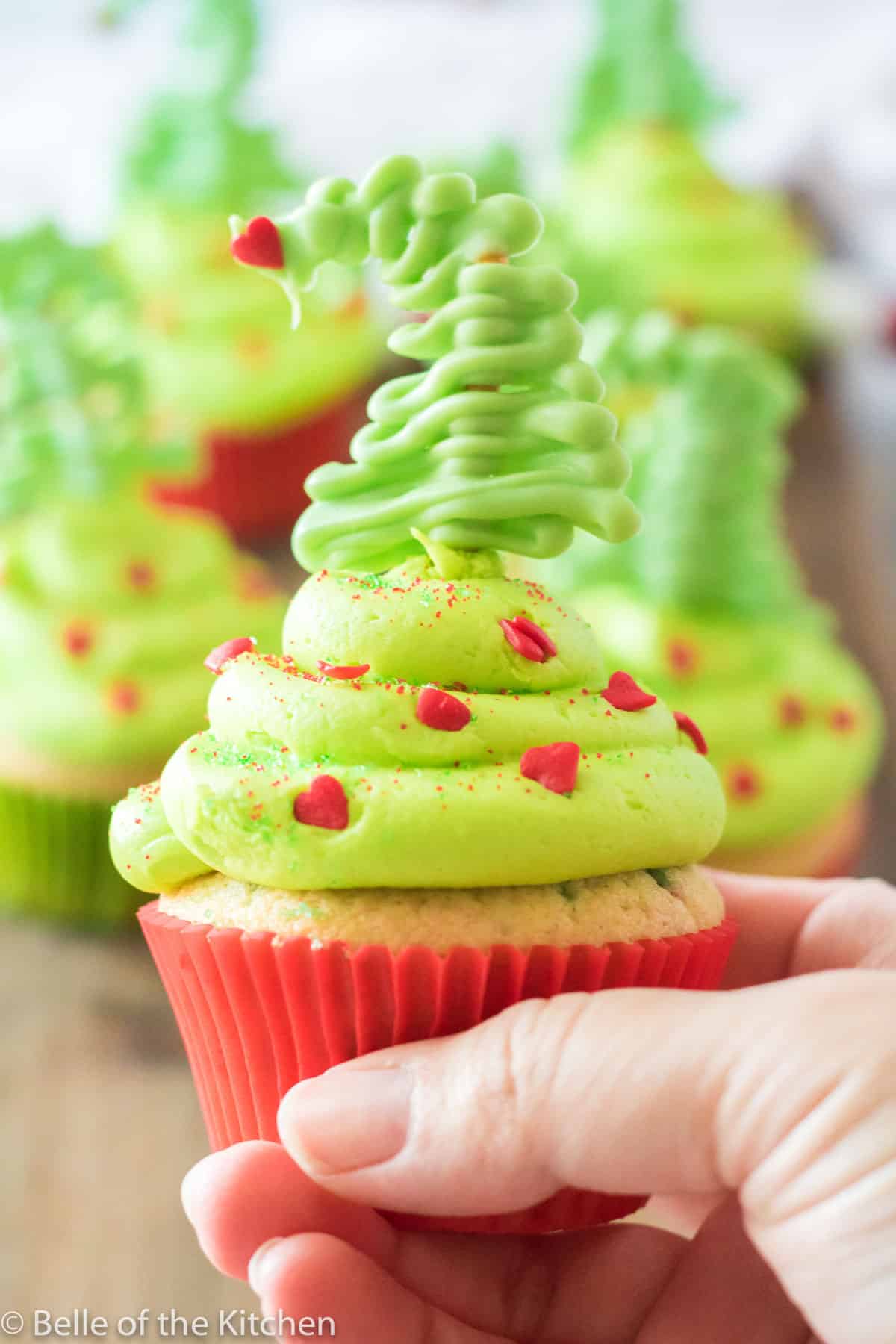 Grinch Cupcakes