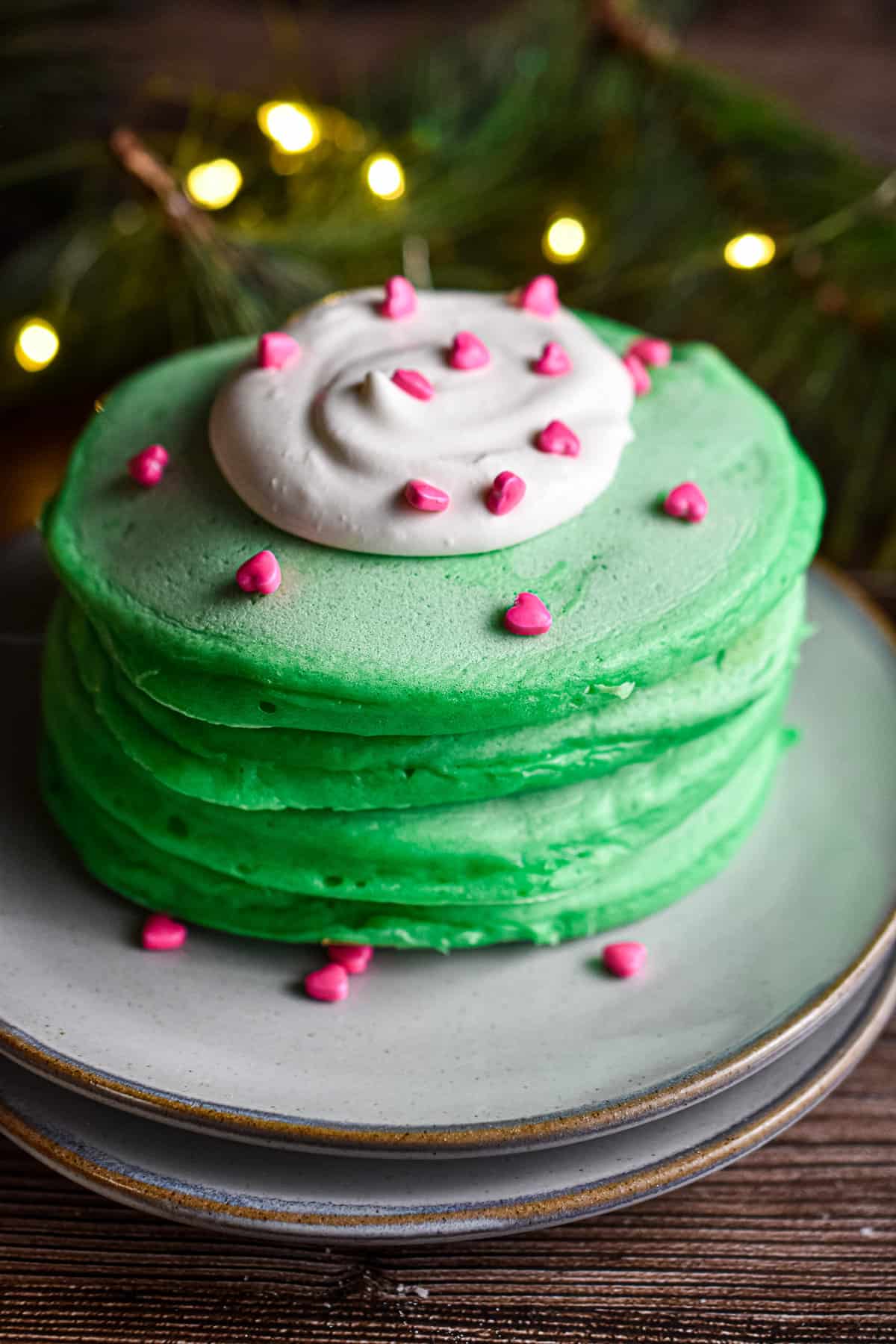 Grinch Pancakes