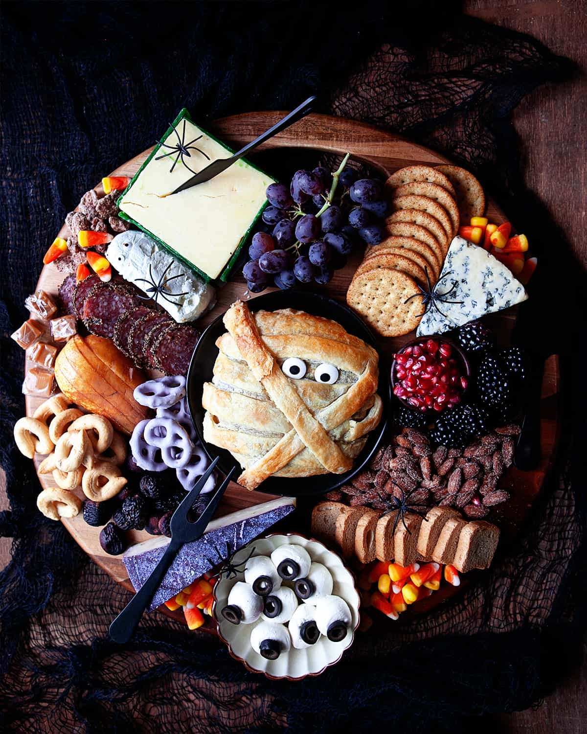 Halloween Cheese Board