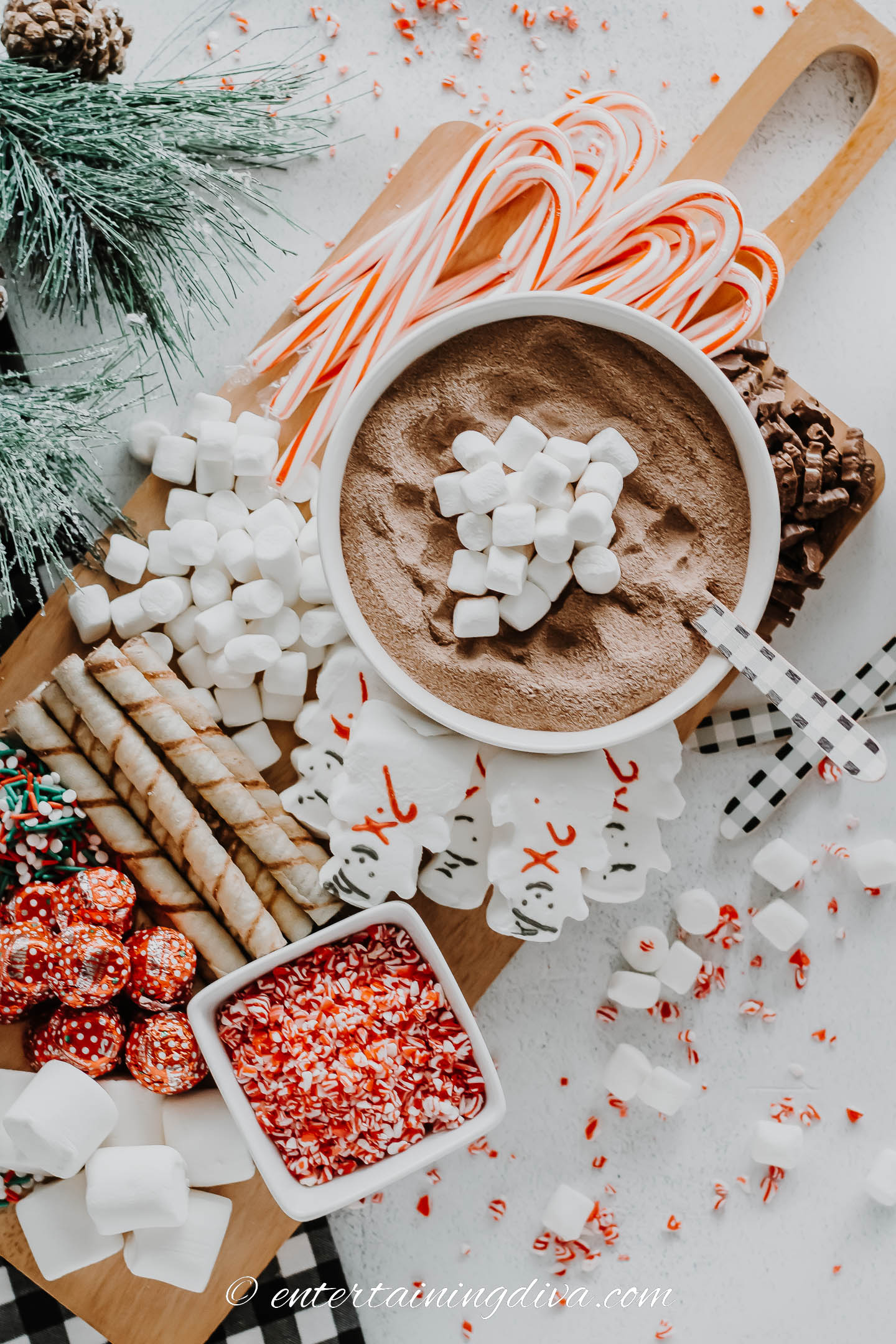 Hot Chocolate Charcuterie Board