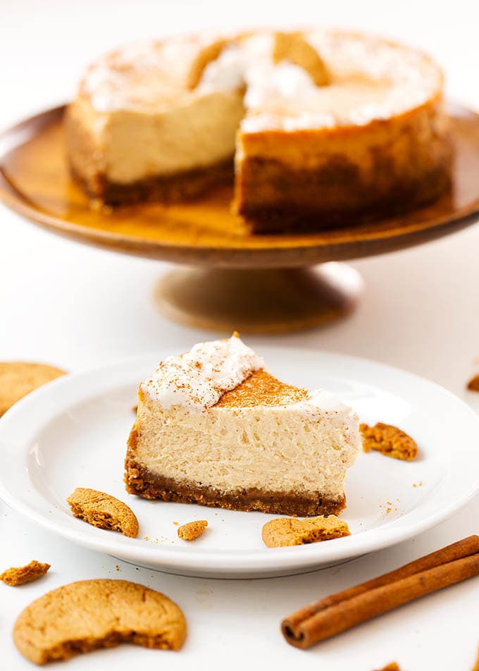 Instant Pot Eggnog Cheesecake