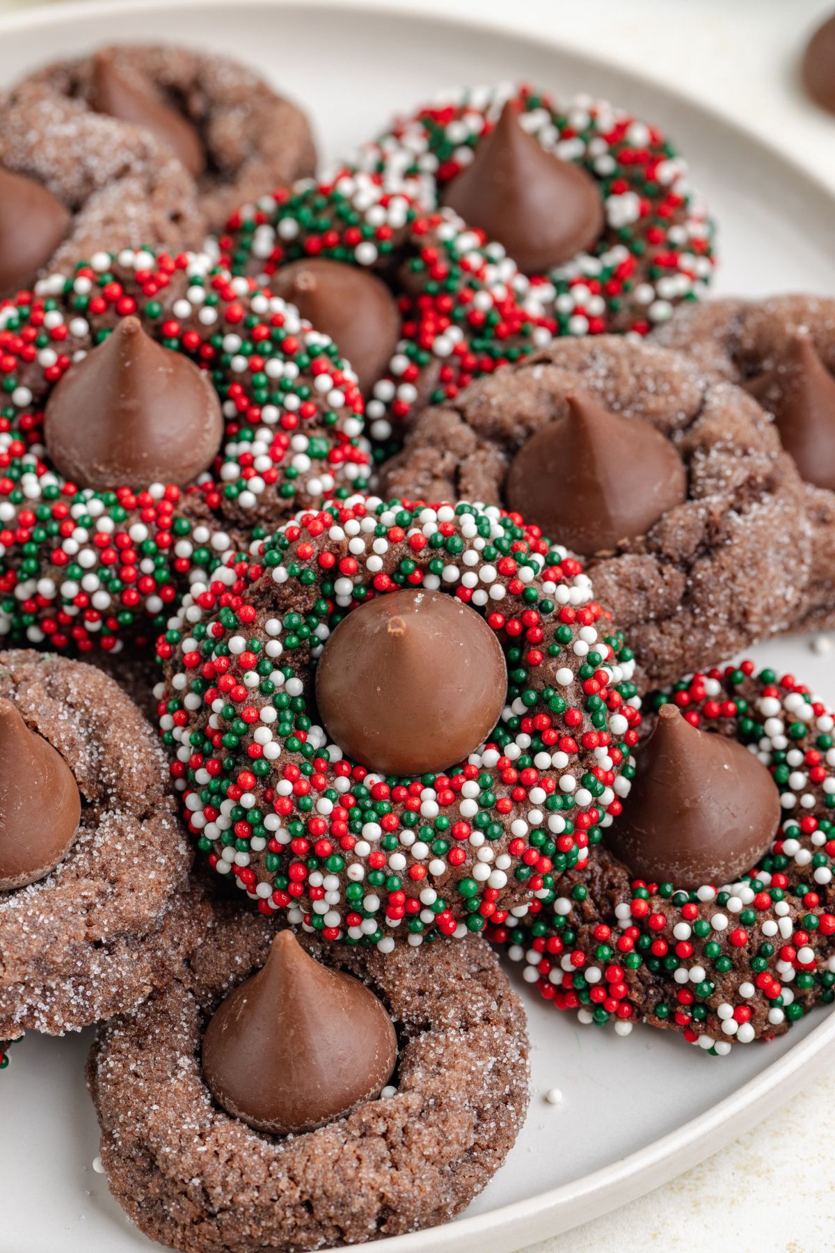 Chocolate Kiss Cookies