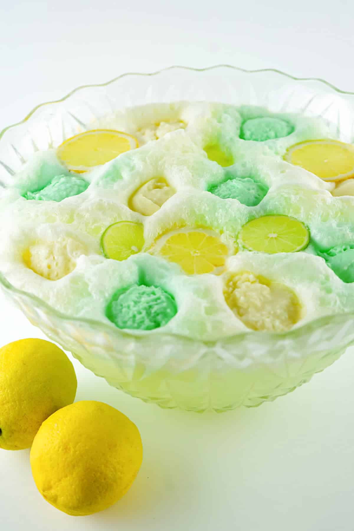 Lemon Lime Sherbet Punch
