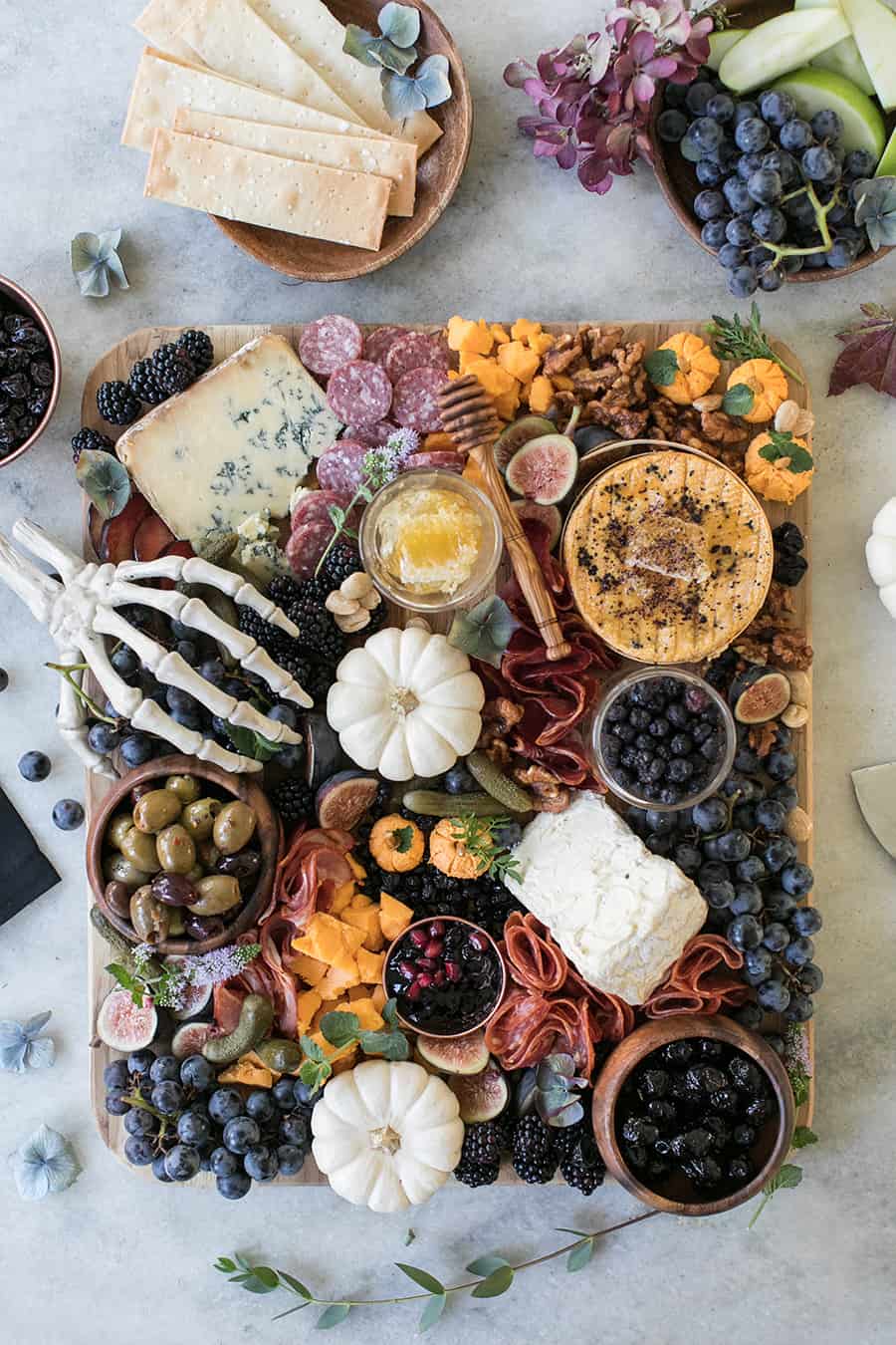 Meat and Cheese Halloween Board