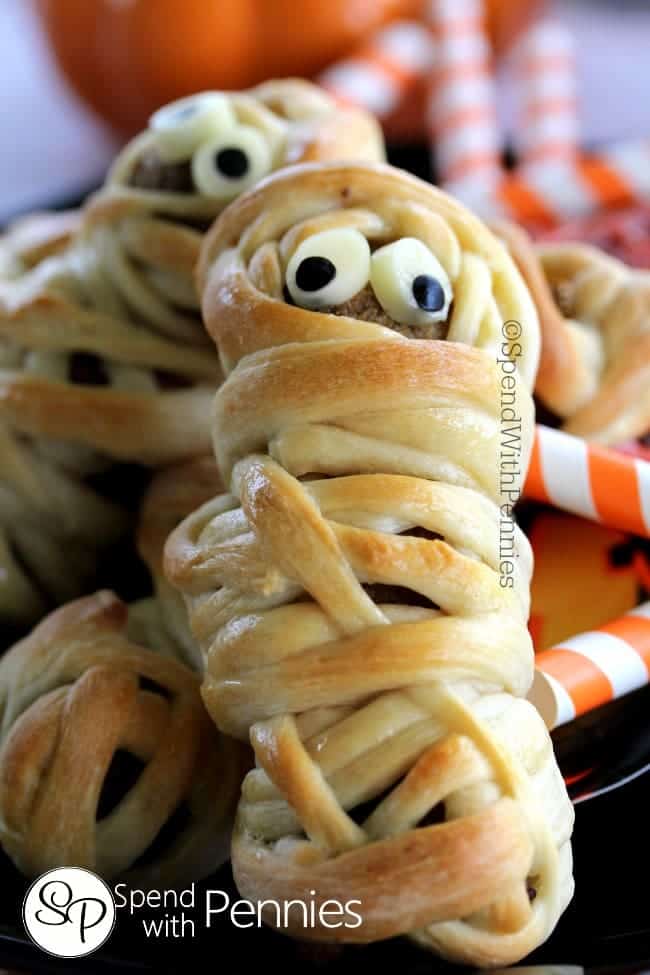 Meatball Mummies