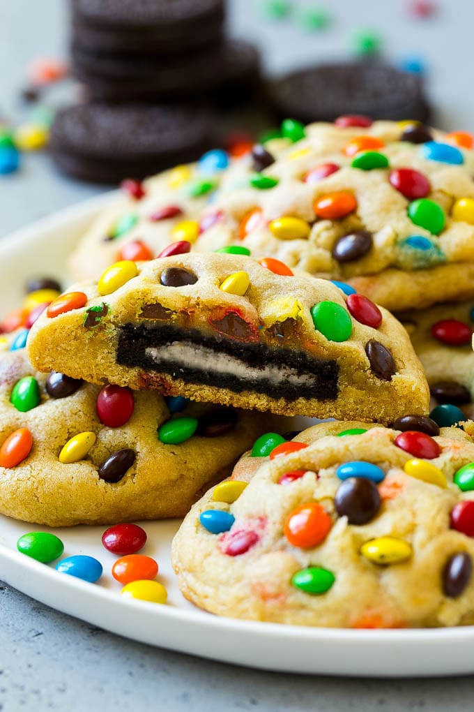 Oreo-Stuffed Cookies