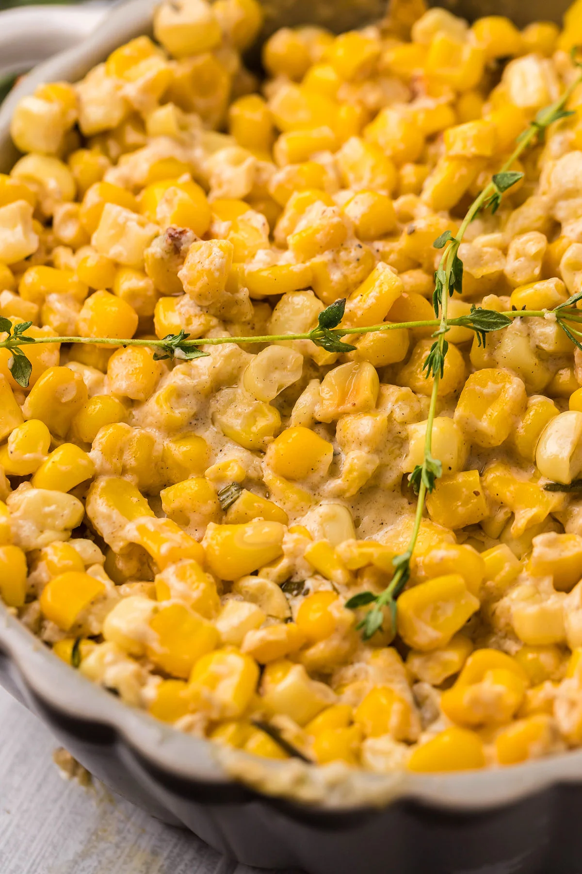 ONE POT GOUDA AND CREAM CHEESE CORN