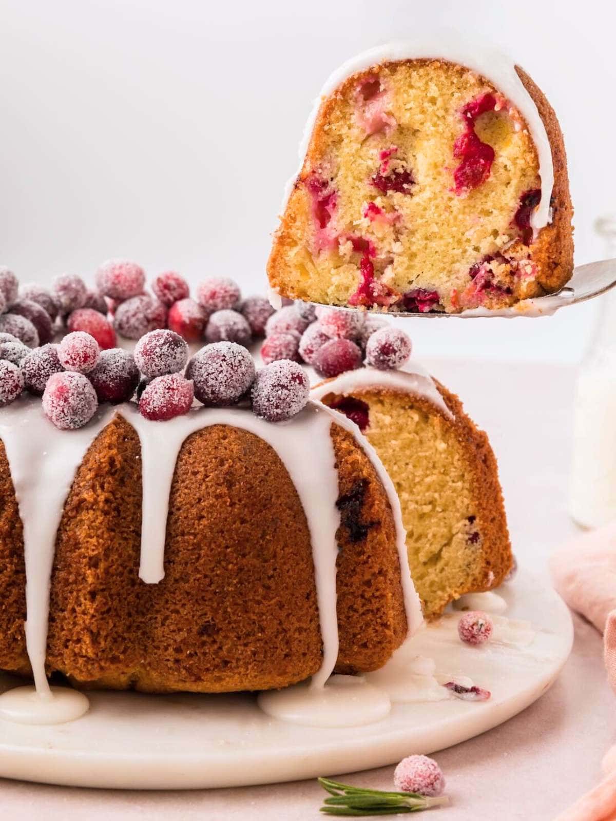 Cranberry Bundt Cake