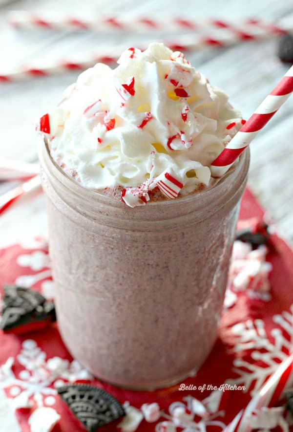 Oreo Peppermint Milkshake