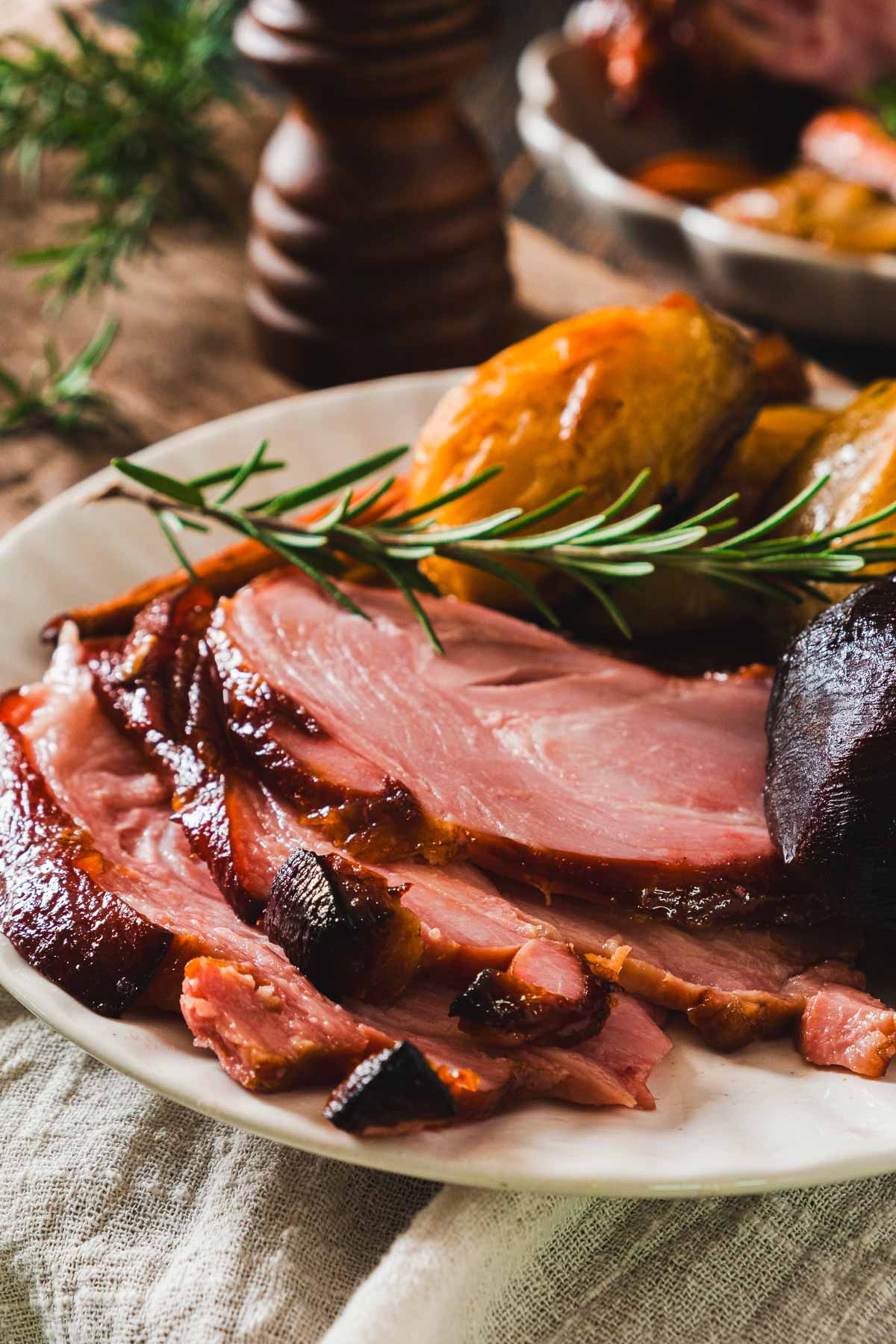 Oven Baked Ham with Potatoes
