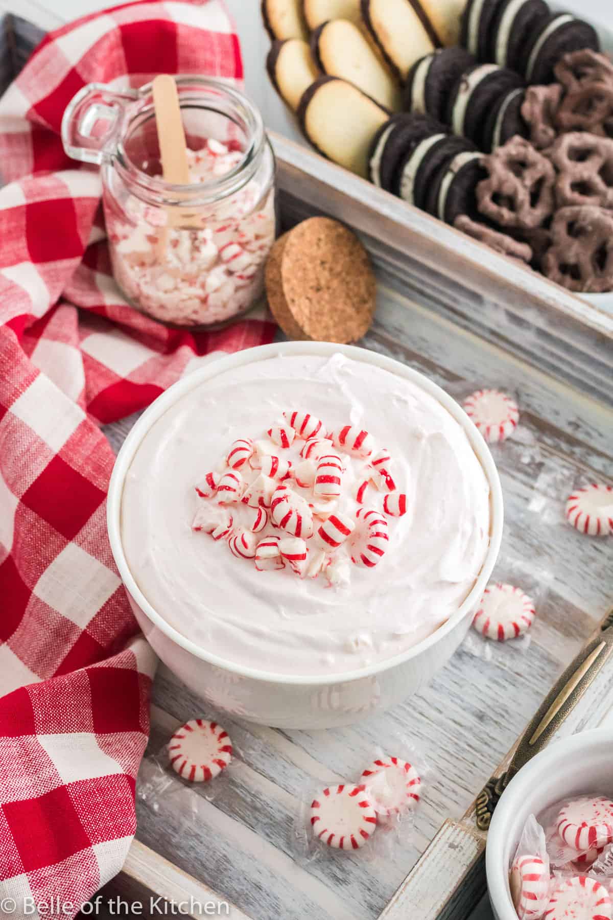 Cheesecake Peppermint Dip