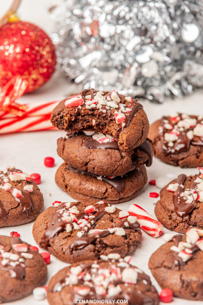 Peppermint Mocha Cookies