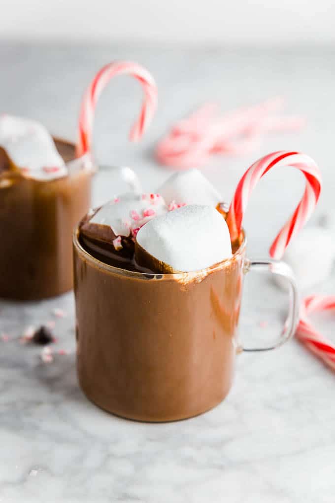 Hot Chocolate with Peppermint