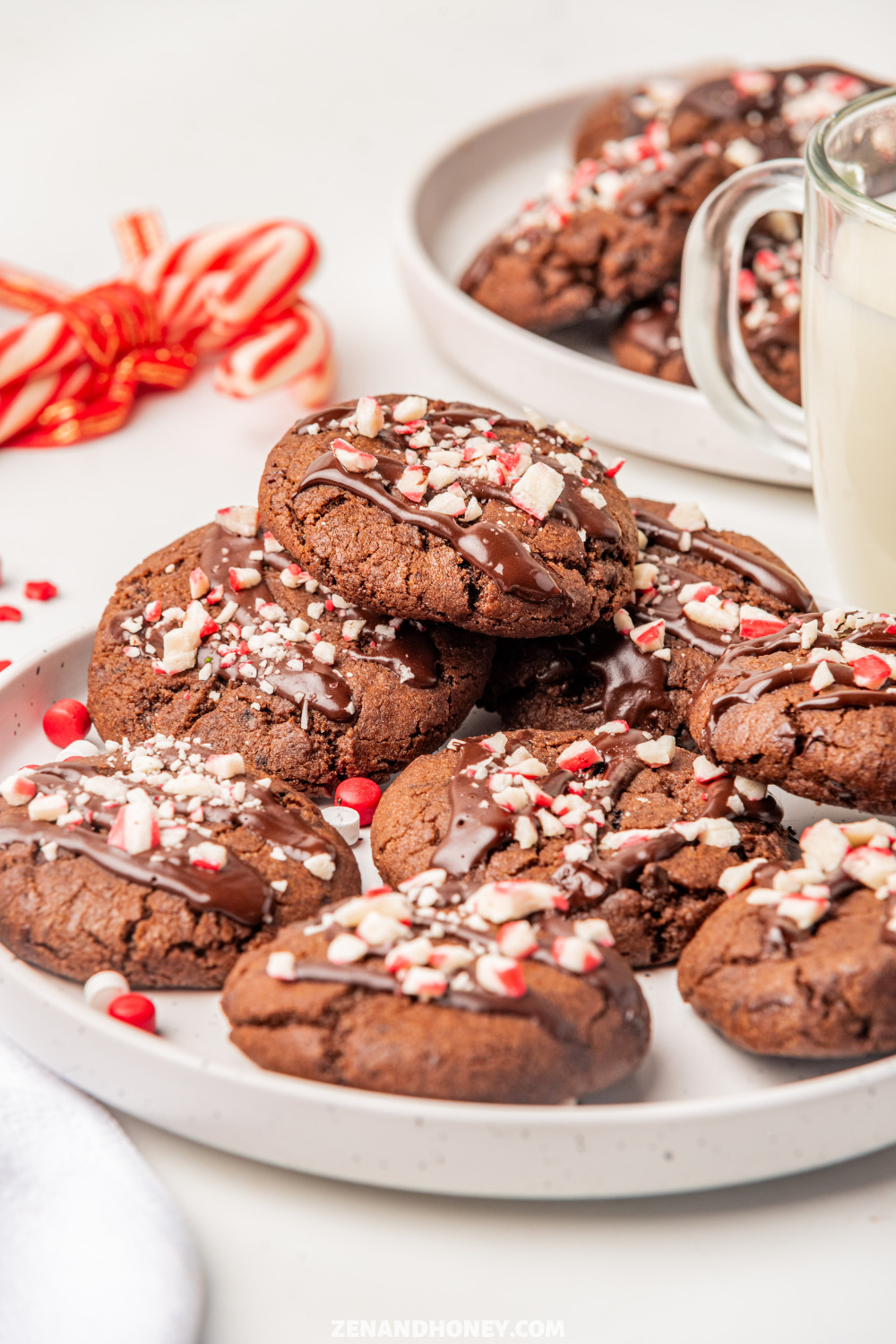 Peppermint Mocha Cookies