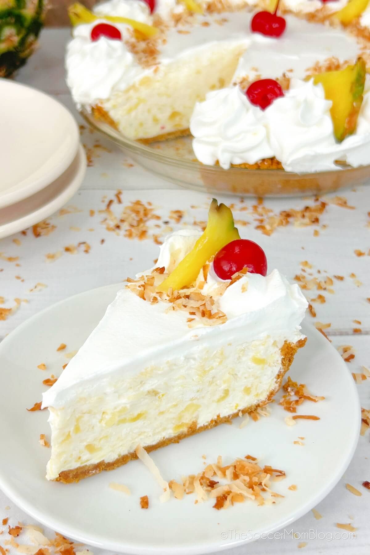 Pina Colada Cheesecake