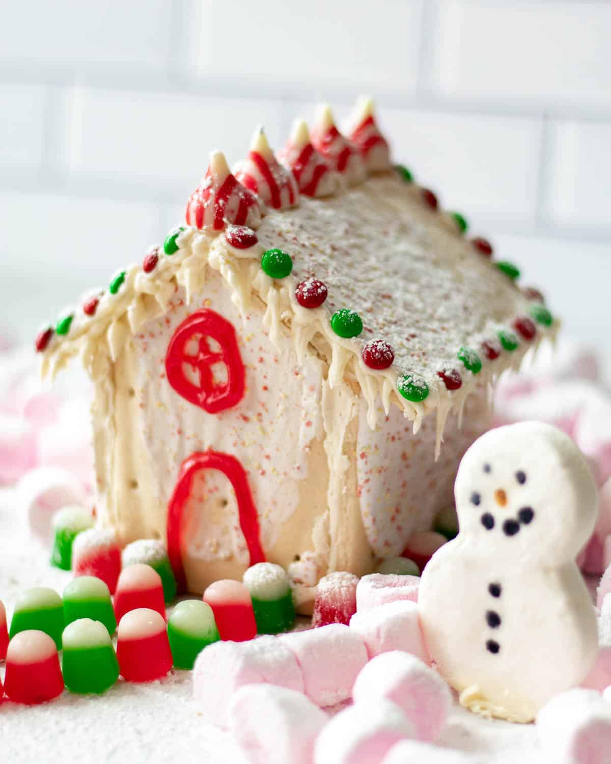 Pop Tart Gingerbread House