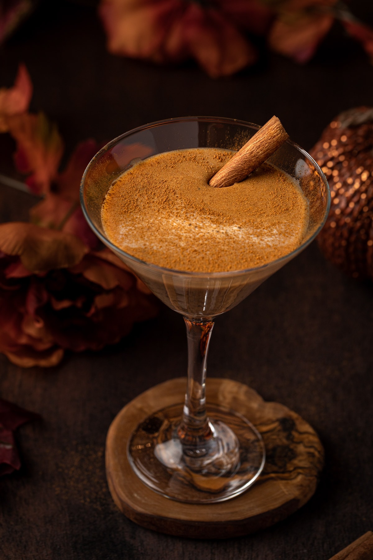 Pumpkin RumChata Martini