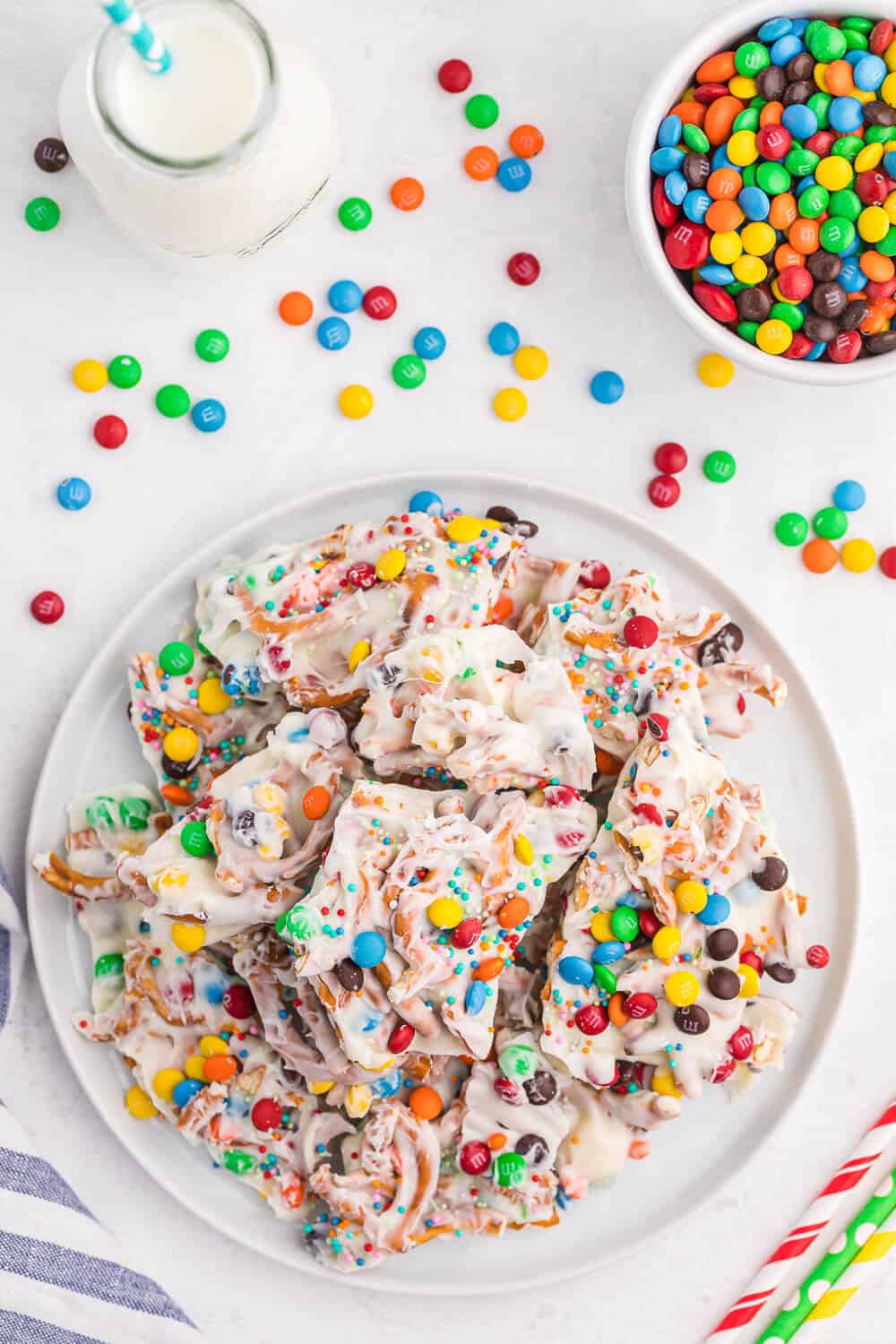 M&M Bark (Rainbow Bark)