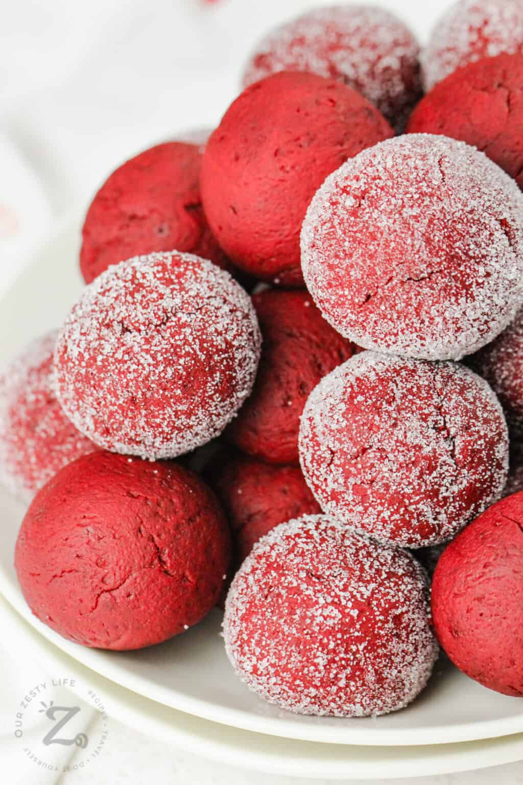 No-Bake Red Velvet Cake Balls