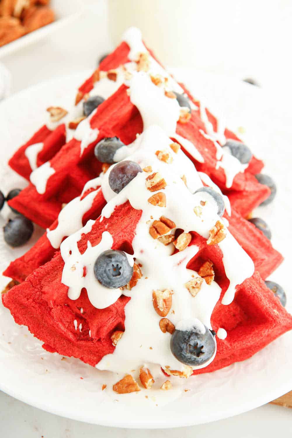 Red Velvet Waffles
