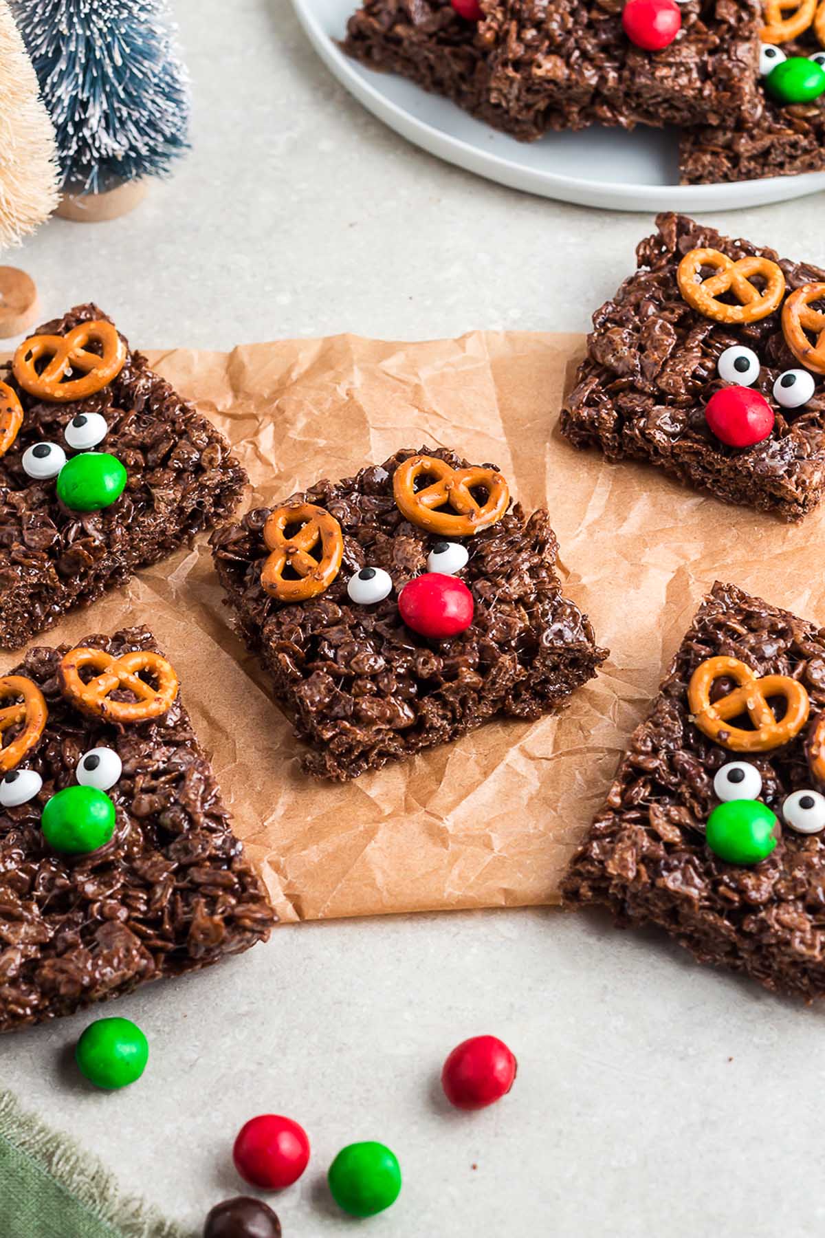 Reindeer Rice Krispie Treats