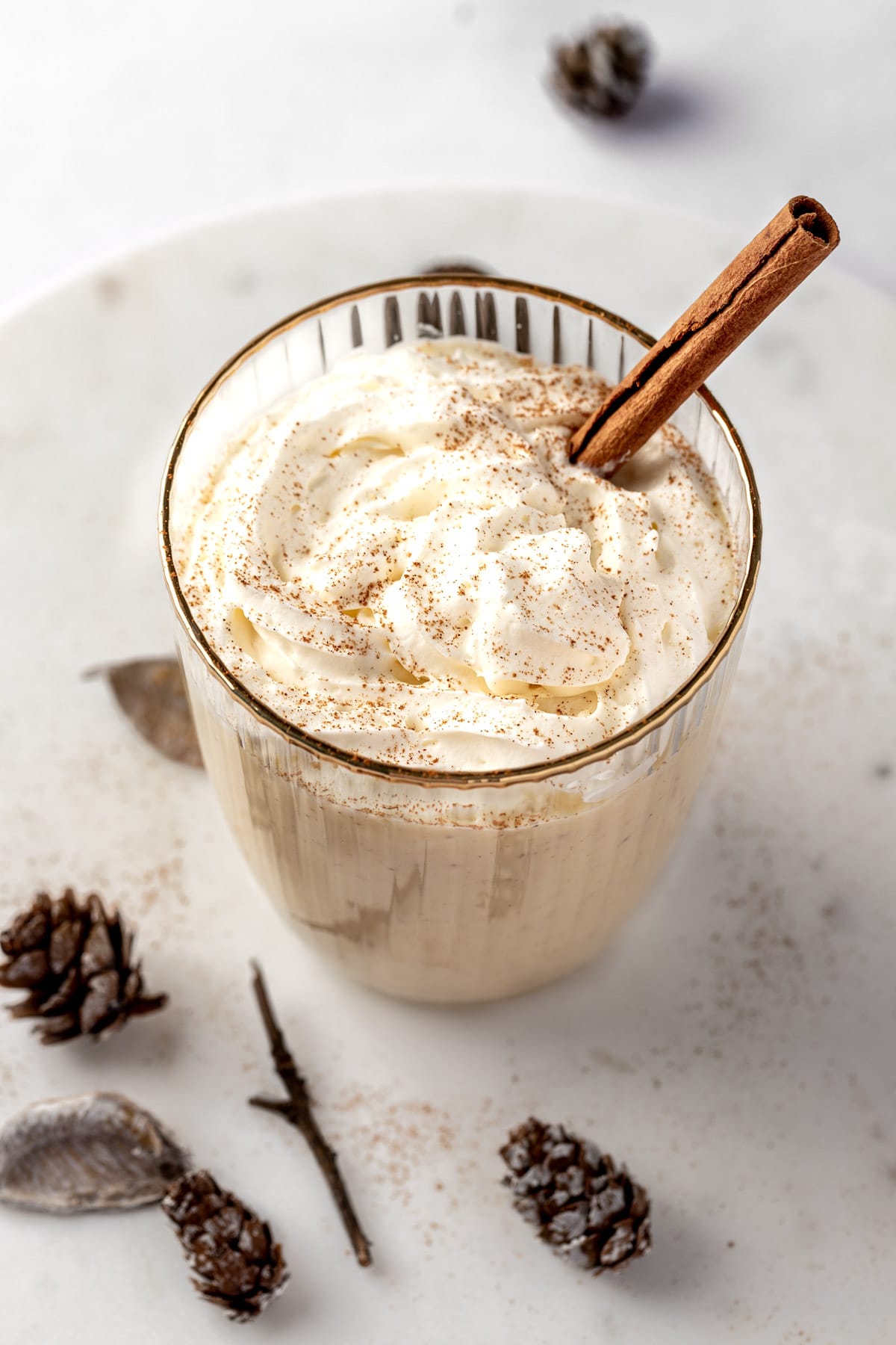 Rumchata Eggnog Cocktail
